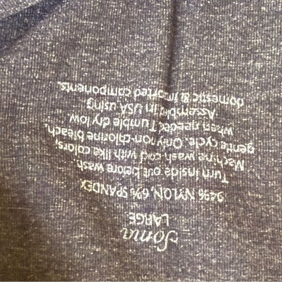 Soma High Waist Gray Leggings Size Large - Picture 5 of 9